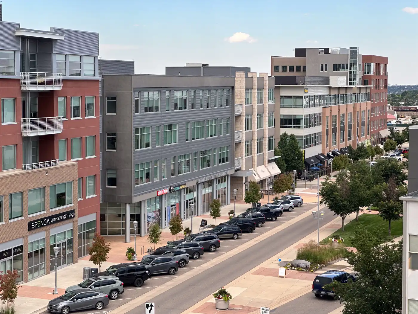 Arista Place, a mixed-use business district in Broomfield, Colorado